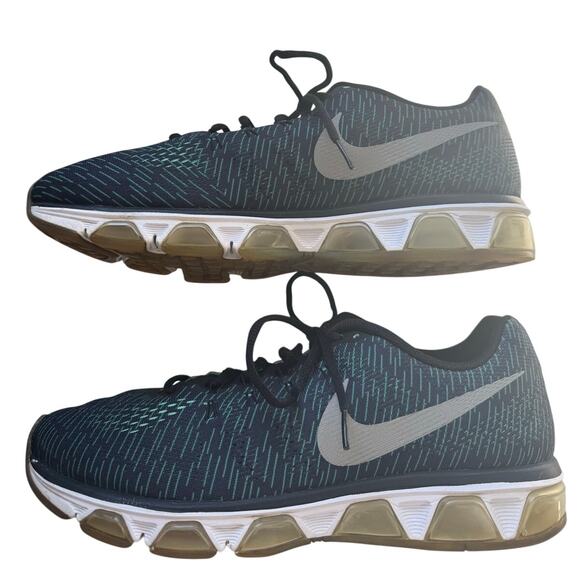 Nike Mens Air Max Tailwind 8 Print Running Sneakers Blue Green Size 11.5 - Picture 4 of 14